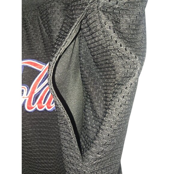 Coca-Cola Mesh Shorts Womens 21 Black Athletic Streetwear Drawstring Waist - Picture 2 of 6